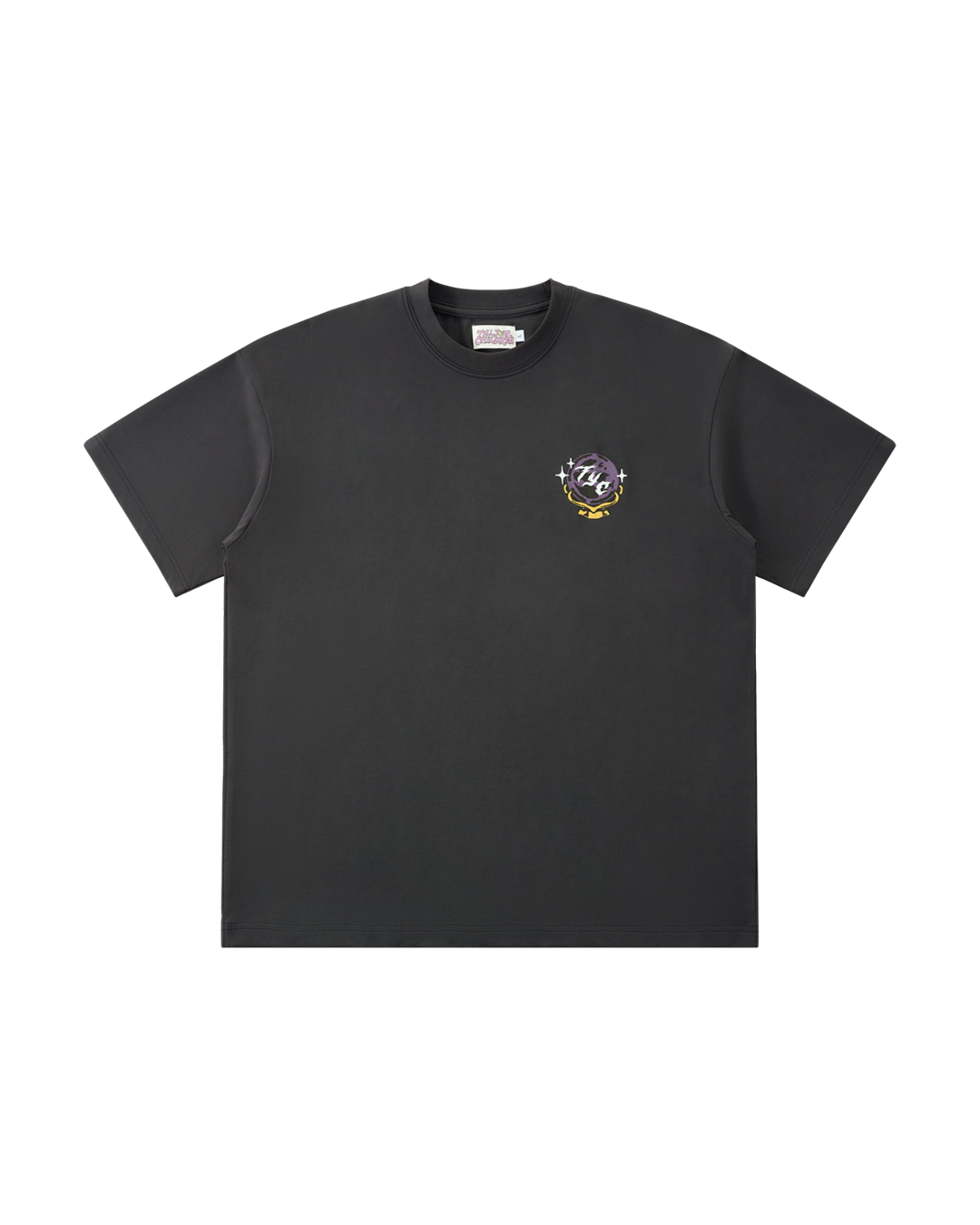 CRYSTAL BALL TEE - NAVY BLUE