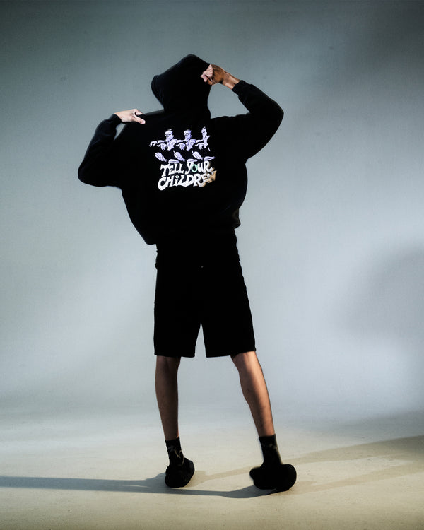 FRANKIE HOODIE - WASHED GREY