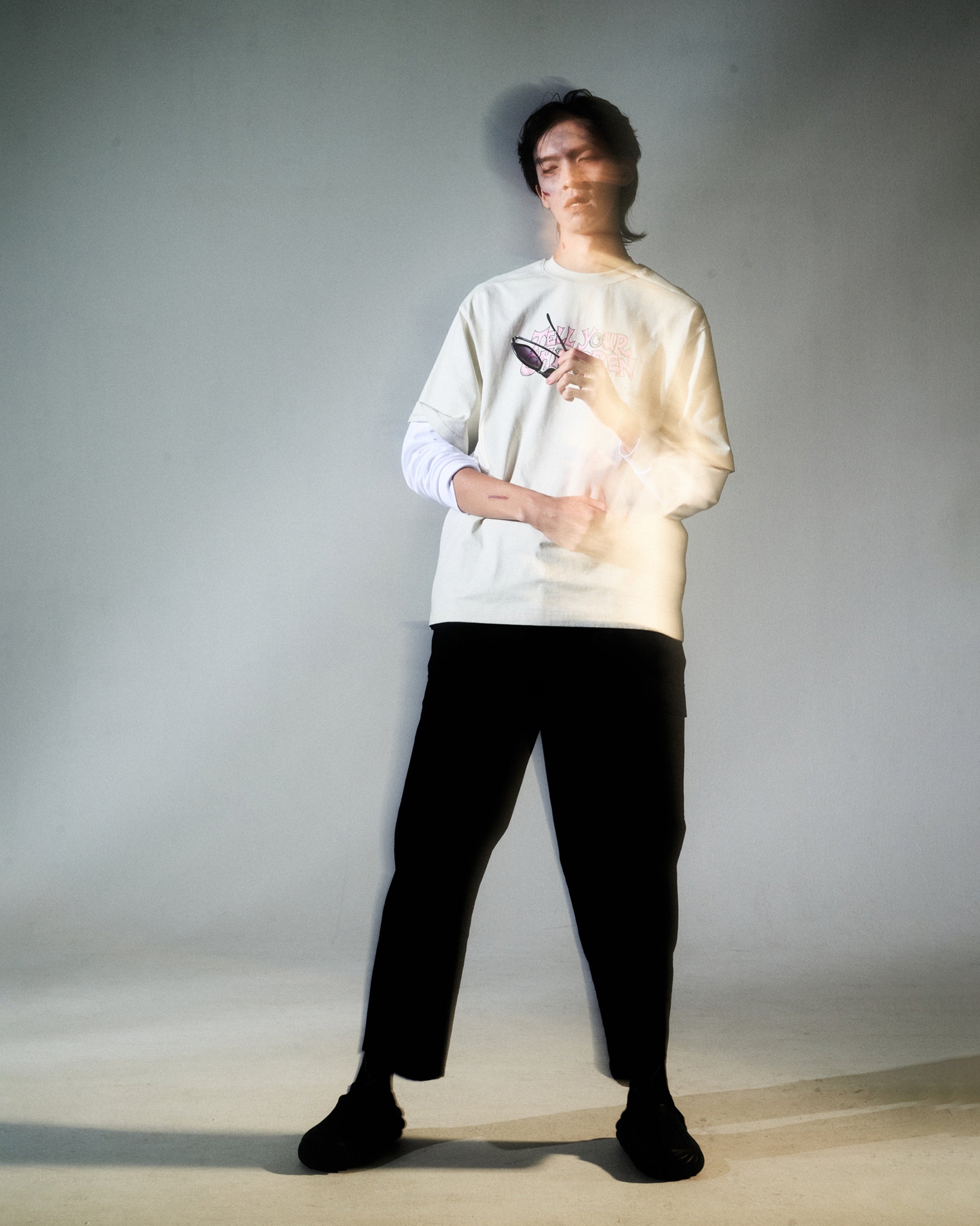 SNAKE EYES TEE - OFF WHITE