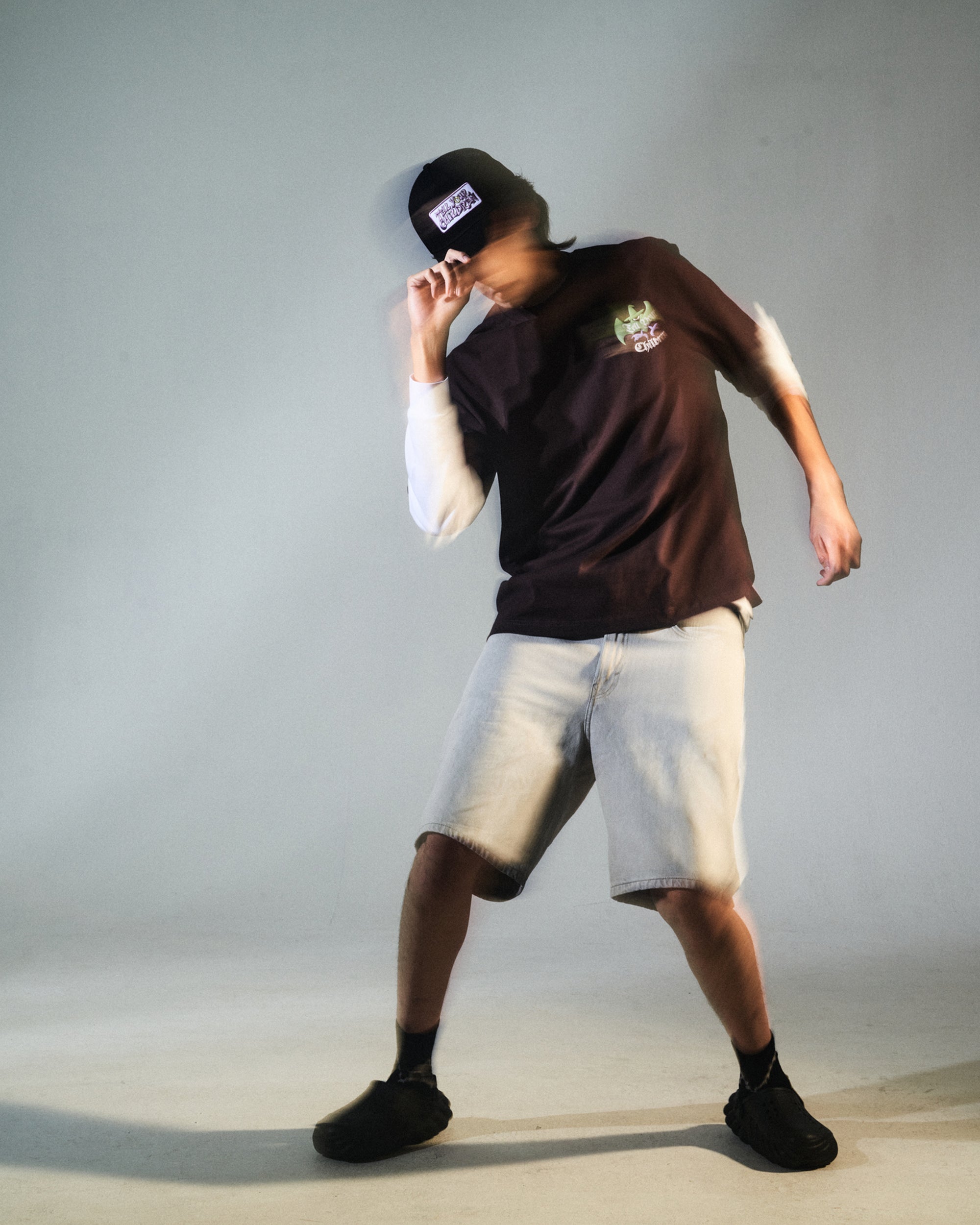 FRANKIE TEE - BROWN