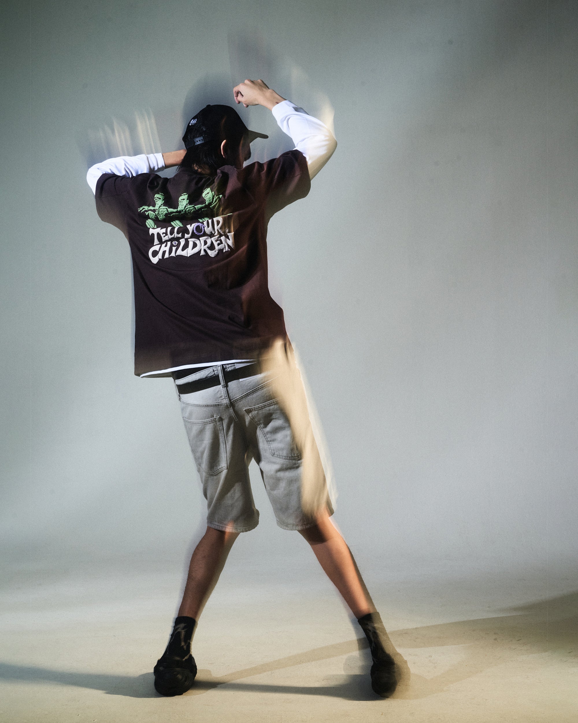 FRANKIE TEE - BROWN