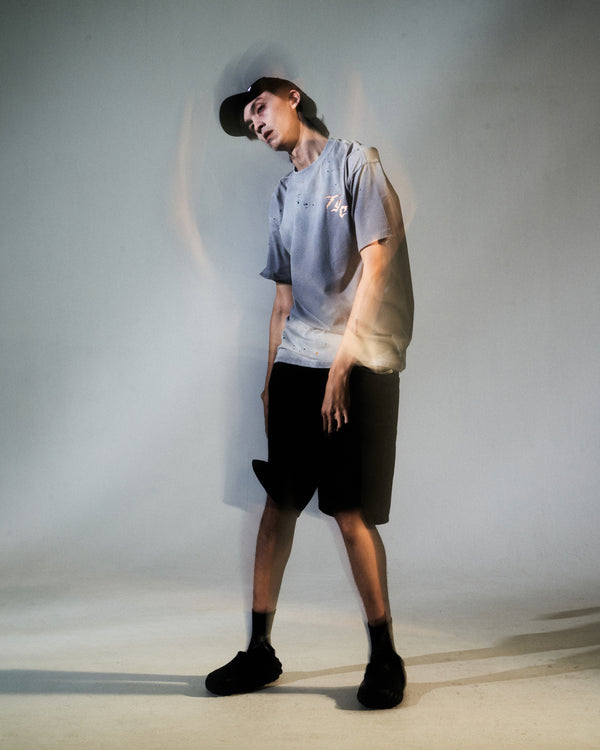 SMOKY CASTLE TEE - CLOUDY SKY