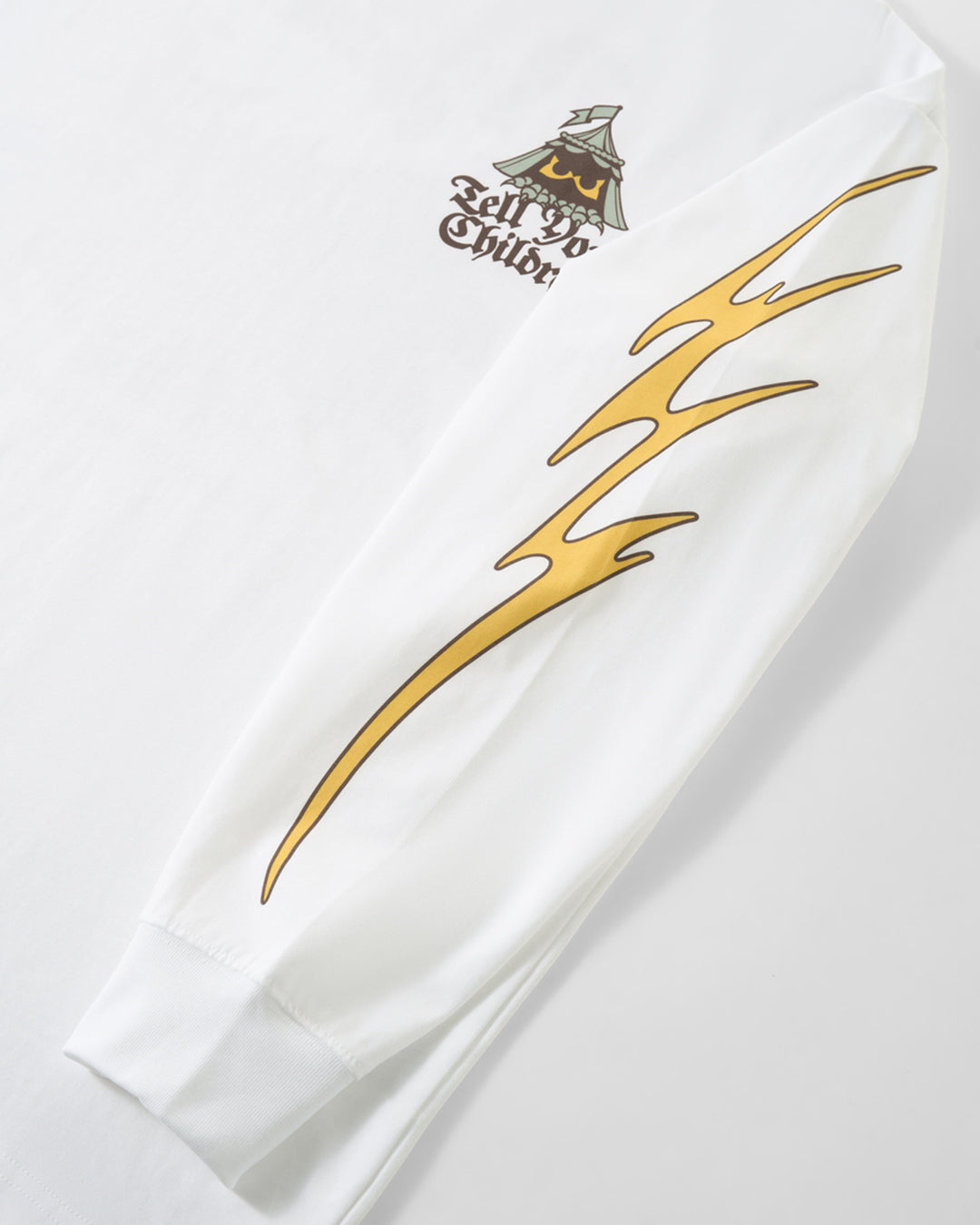 SHADOWS STIR LONGSLEEVE TEE - WHITE