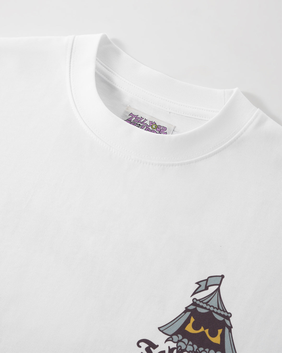 SHADOWS STIR LONGSLEEVE TEE - WHITE