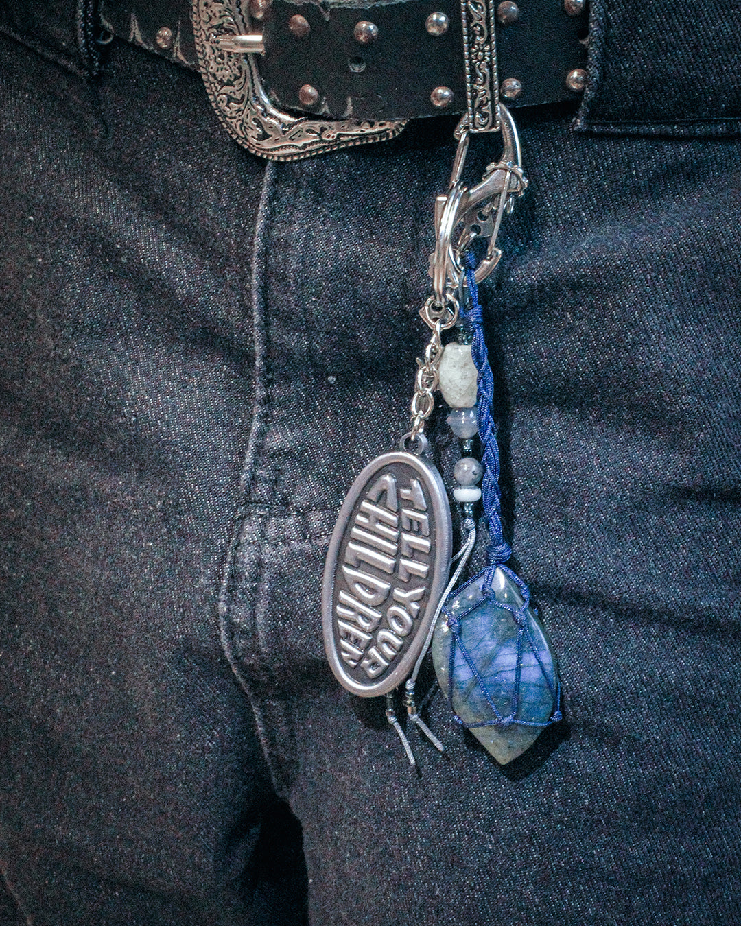 TYC Logo Metal Keychain