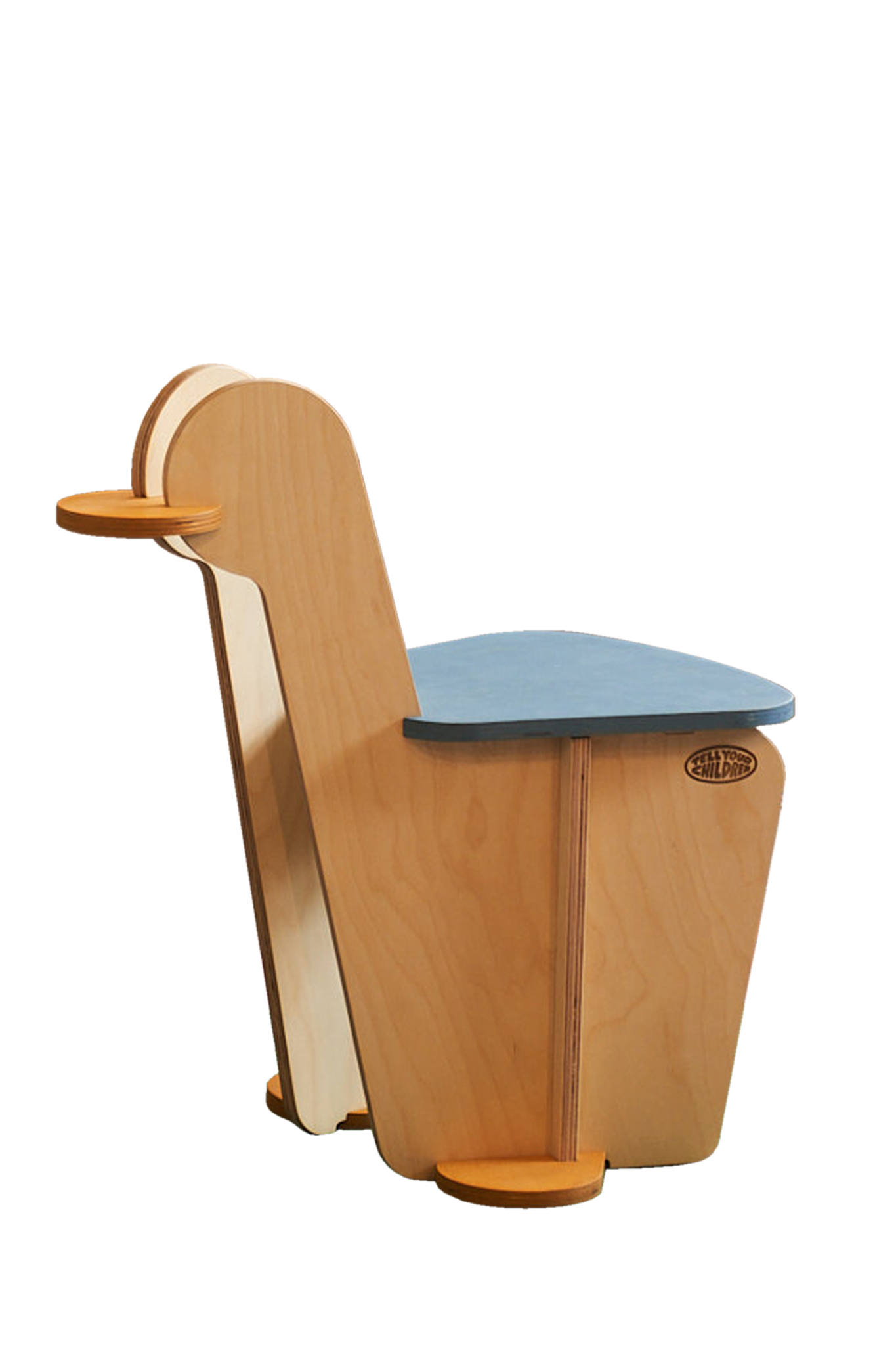 THE SEATING DUCK [ BLUE / OCHRE ]