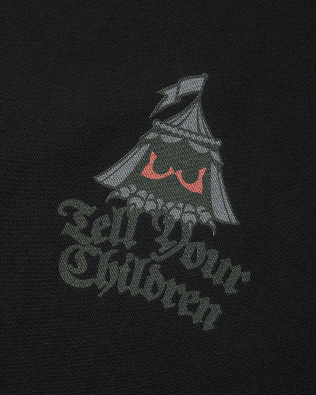 SHADOWS STIR LONGSLEEVE TEE - BLACK