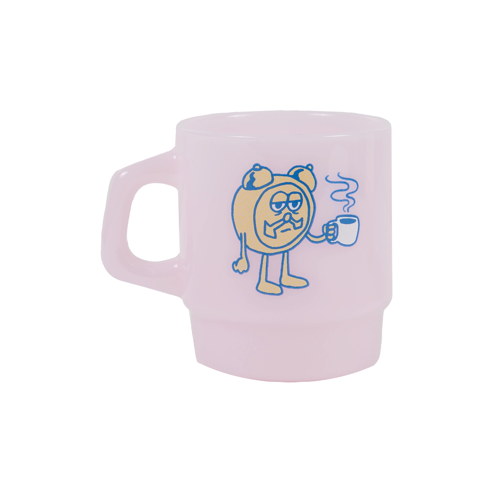 ANXIETY JADEITE CUP - PASTEL PINK