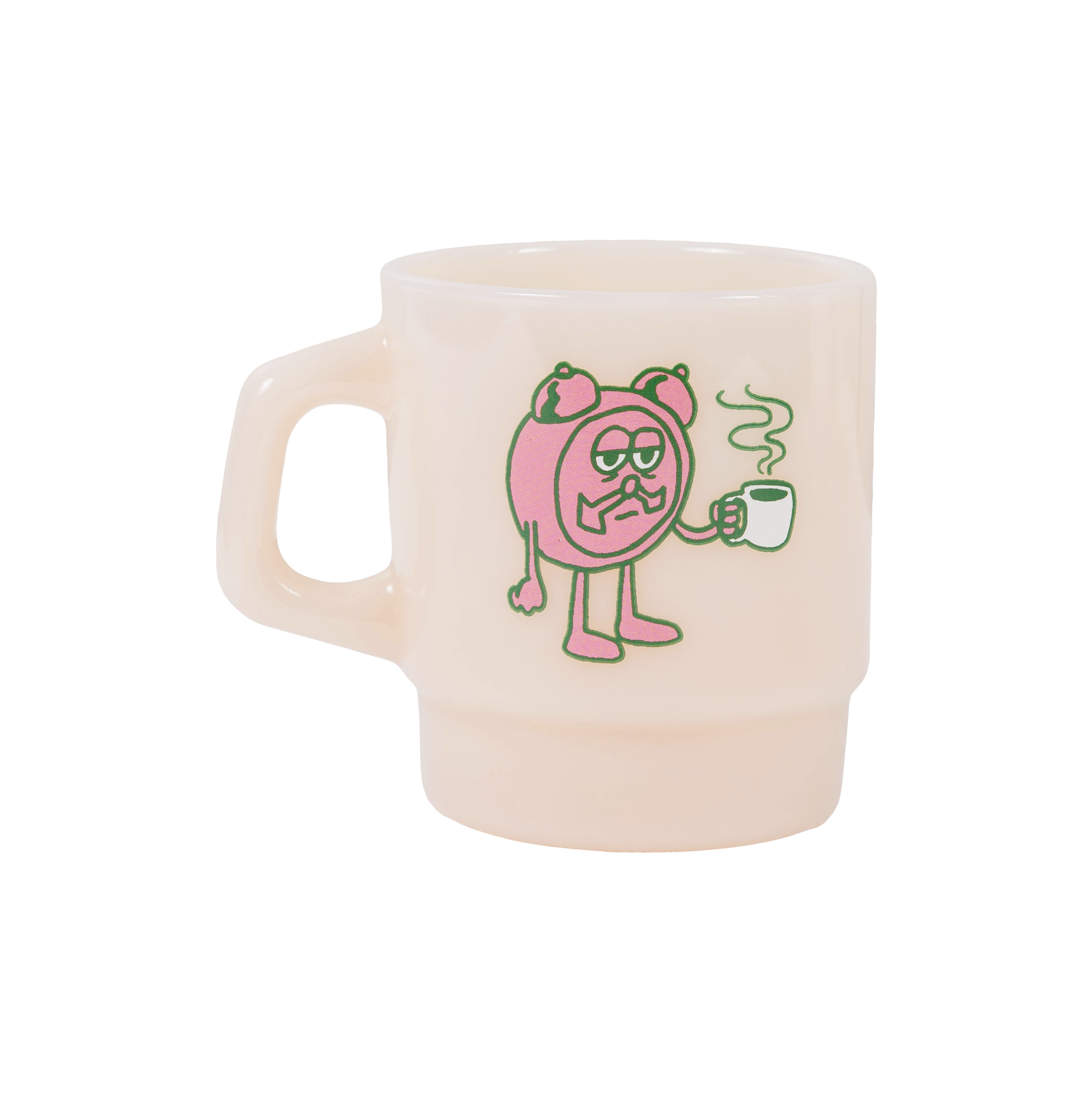 ANXIETY JADEITE CUP - PALE YELLOW