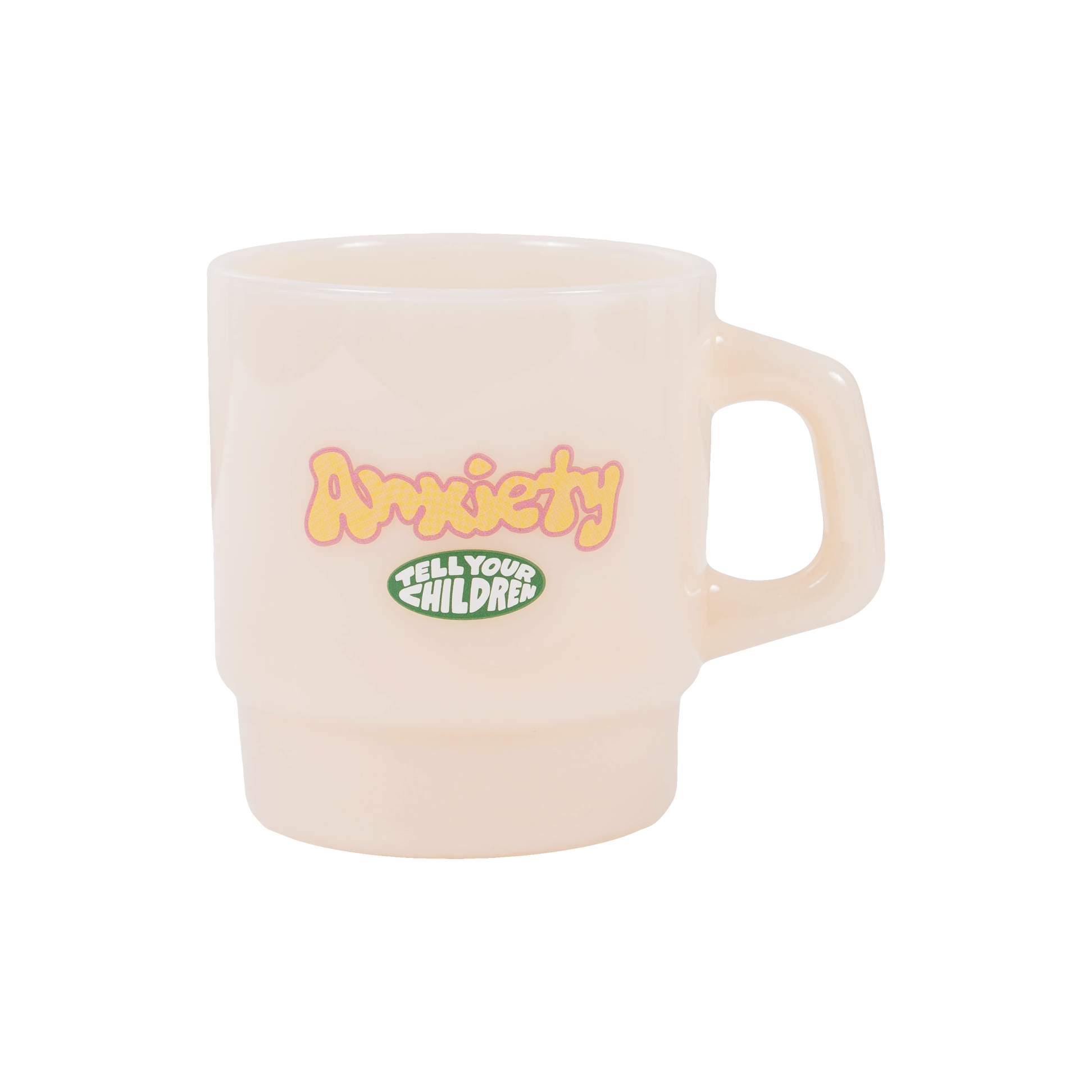 ANXIETY JADEITE CUP - PALE YELLOW