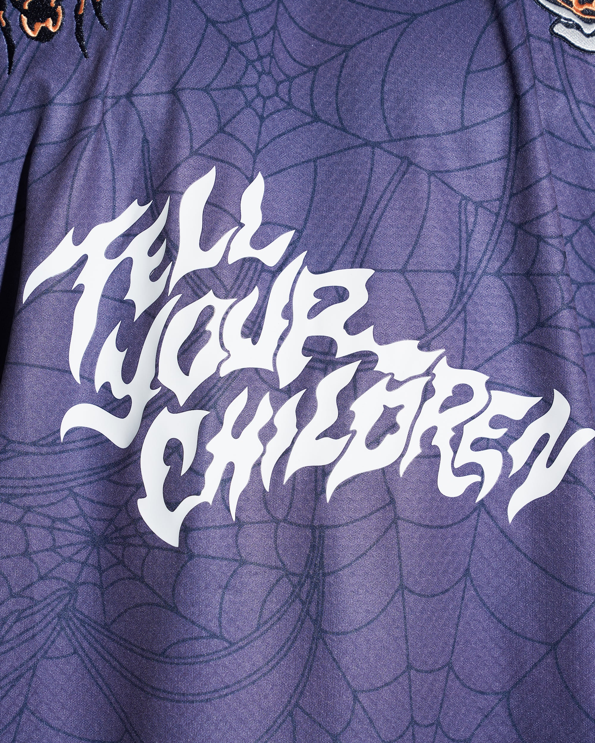 COBWEB JERSEY - DEEP PURPLE