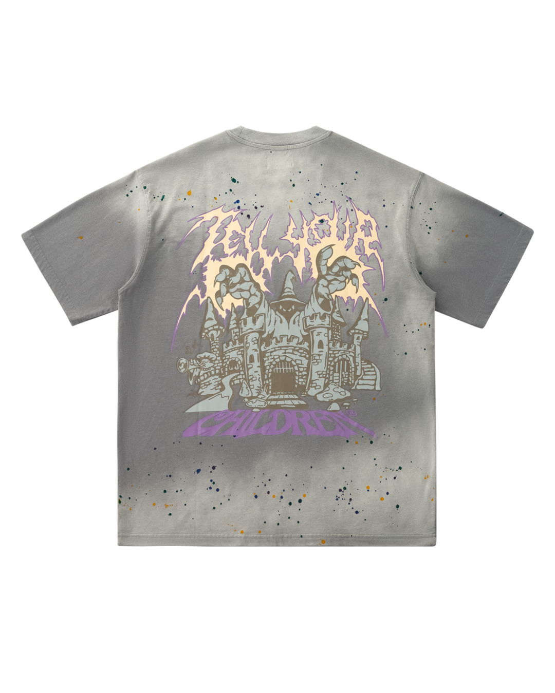 SMOKY CASTLE TEE - CLOUDY SKY