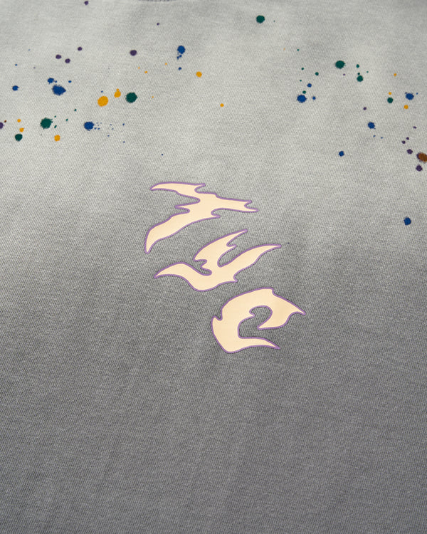 SMOKY CASTLE TEE - CLOUDY SKY