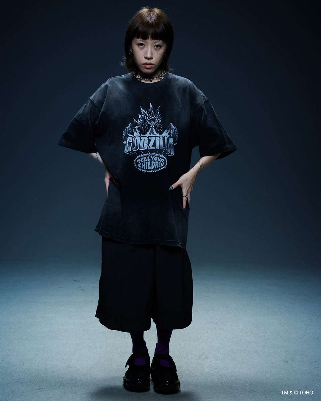 HEAT RAY TEE - DARK FOG