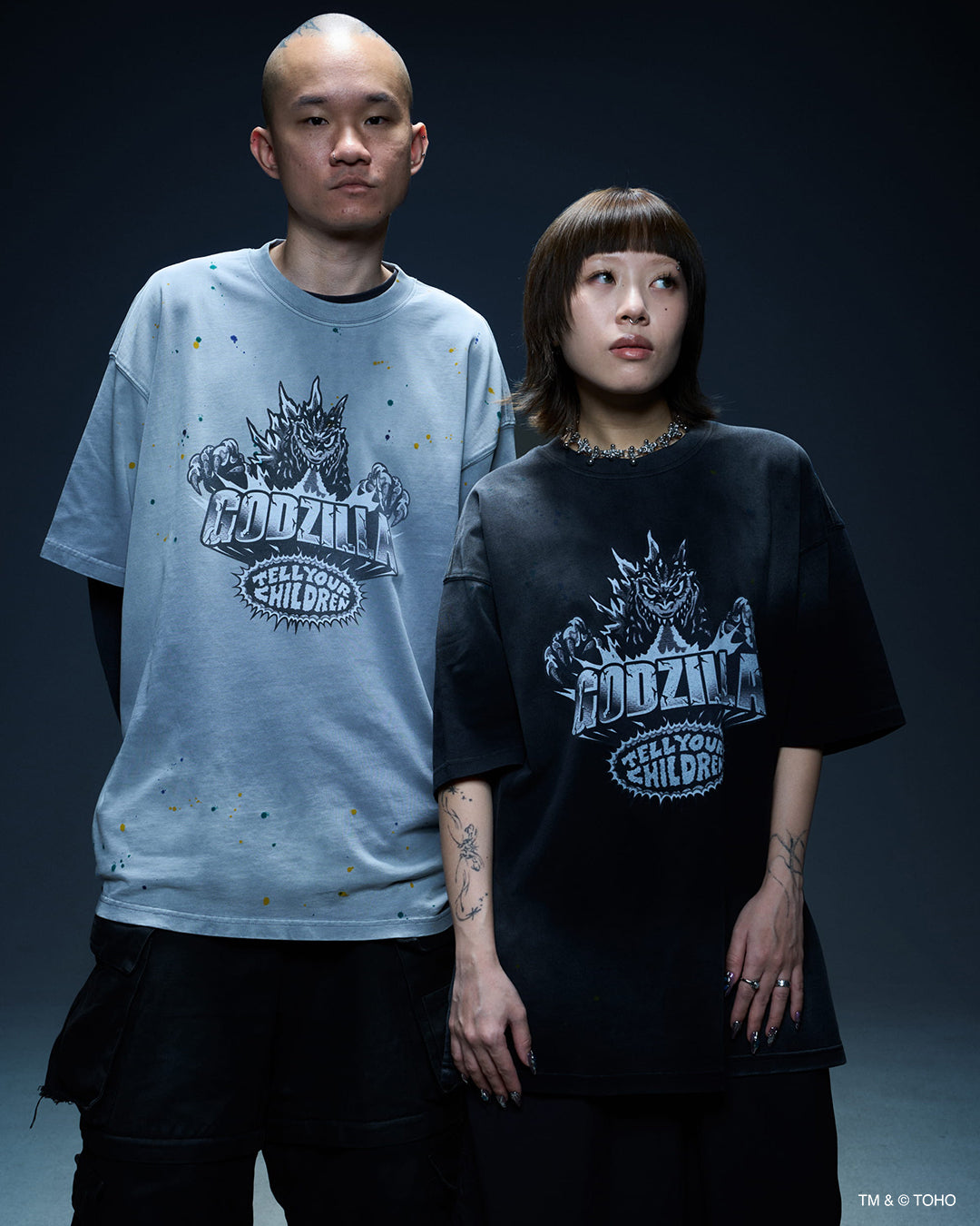 HEAT RAY TEE - CLOUDY SKY
