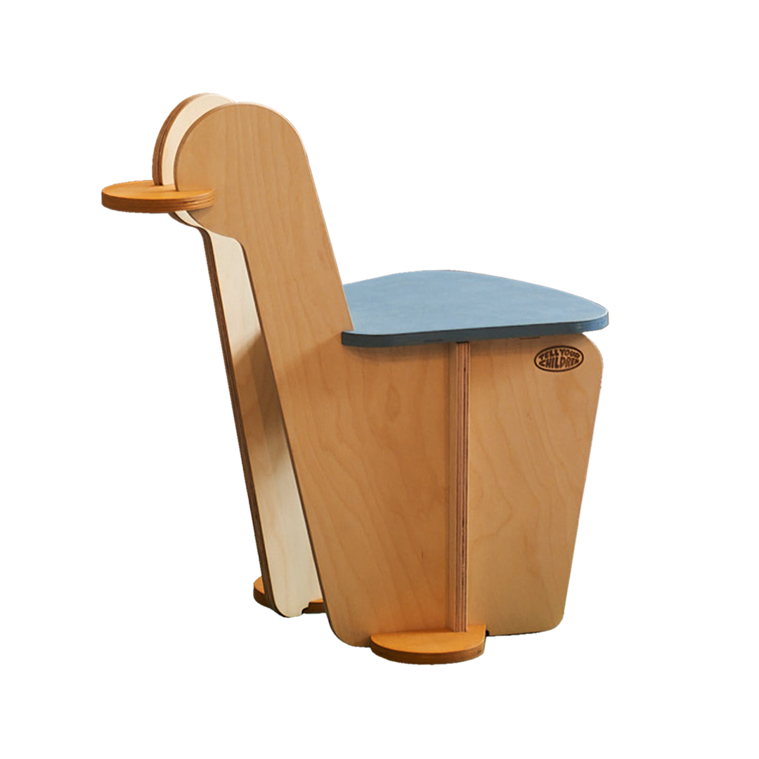THE SEATING DUCK [ BLUE / OCHRE ]