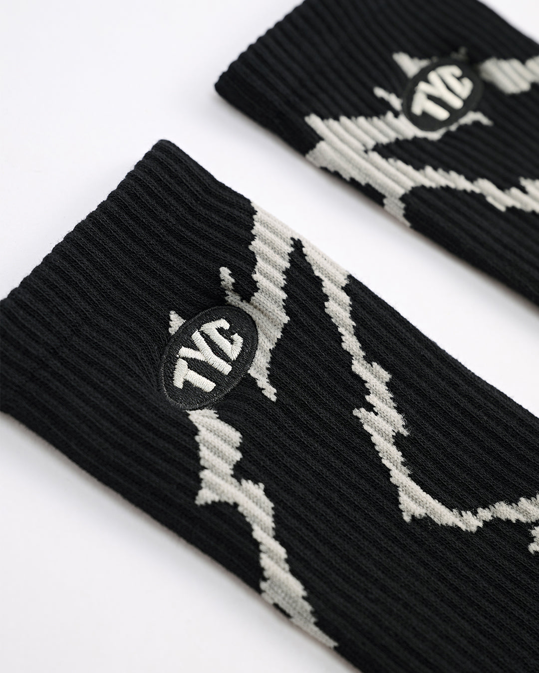 LIGHTNING SOCKS - BLACK
