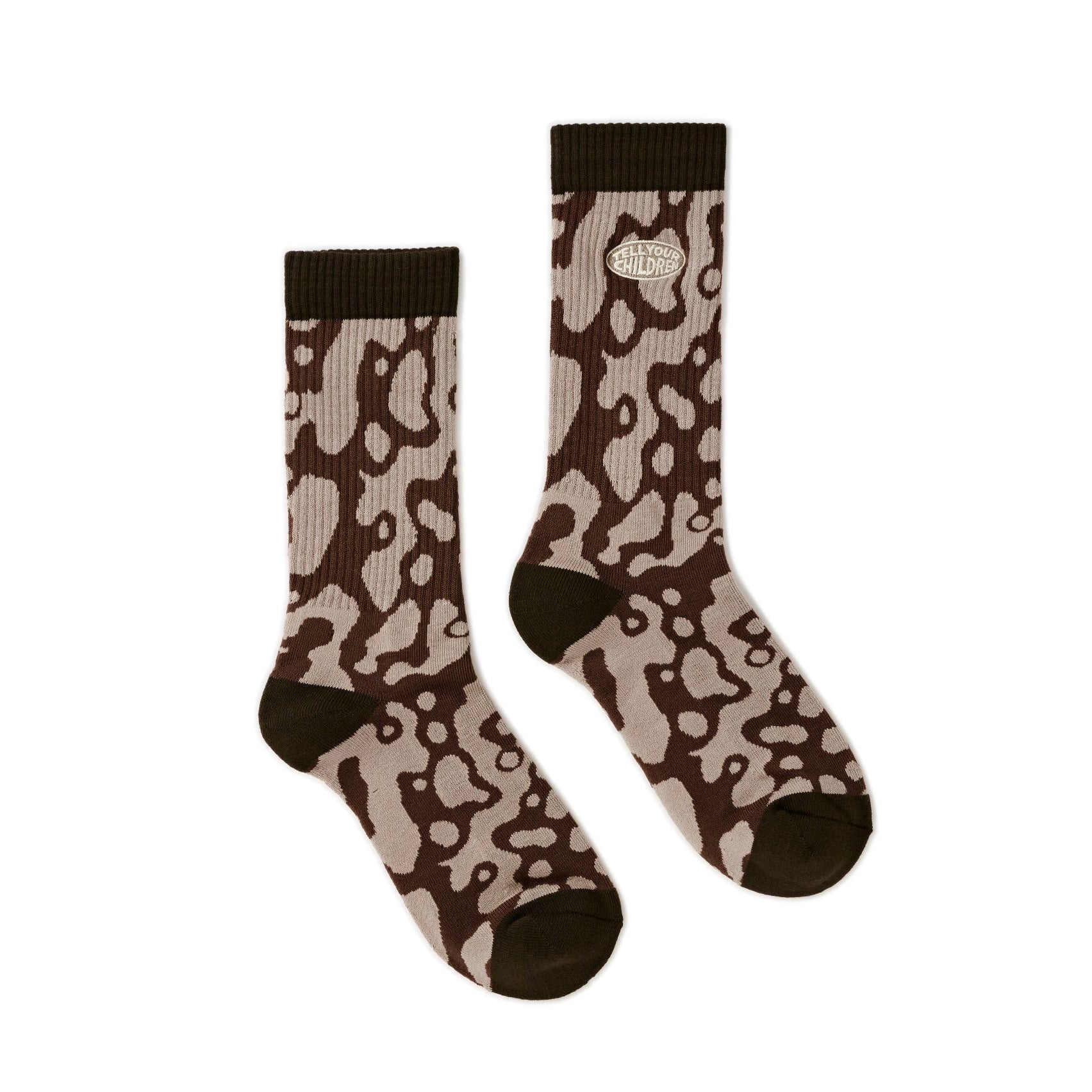 STINGRAY CAMO SOCKS - BROWN