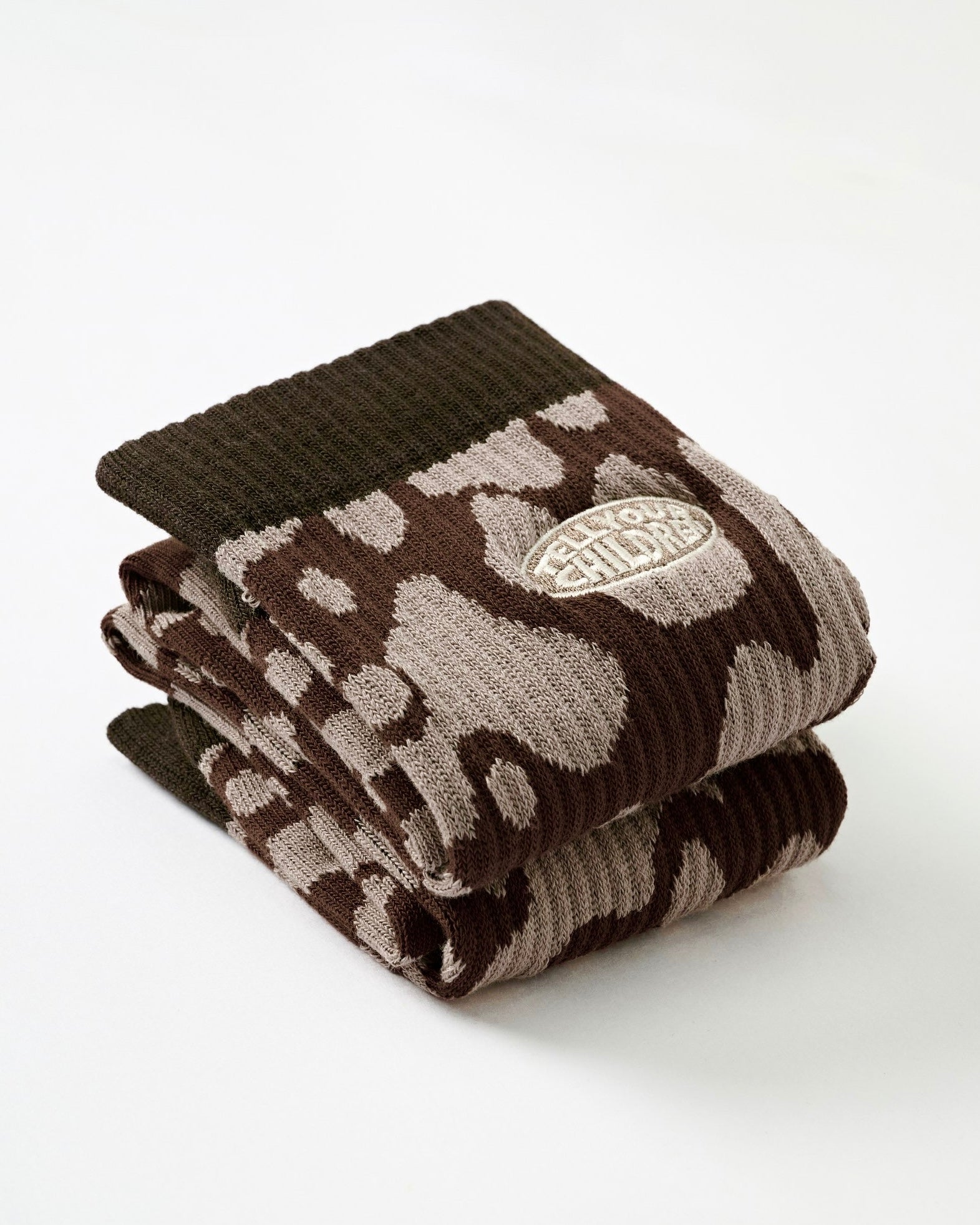 STINGRAY CAMO SOCKS - BROWN