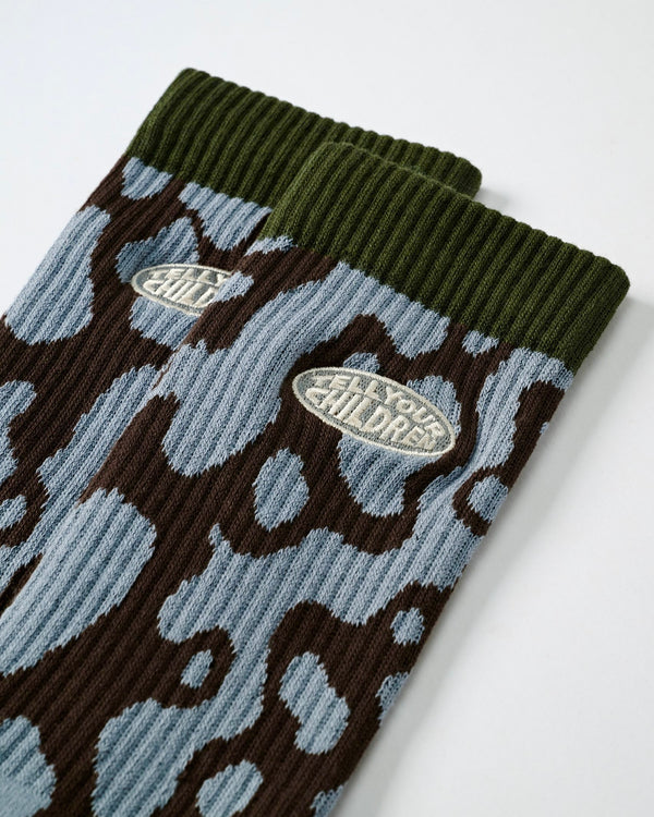 STINGRAY CAMO SOCKS - BLUE