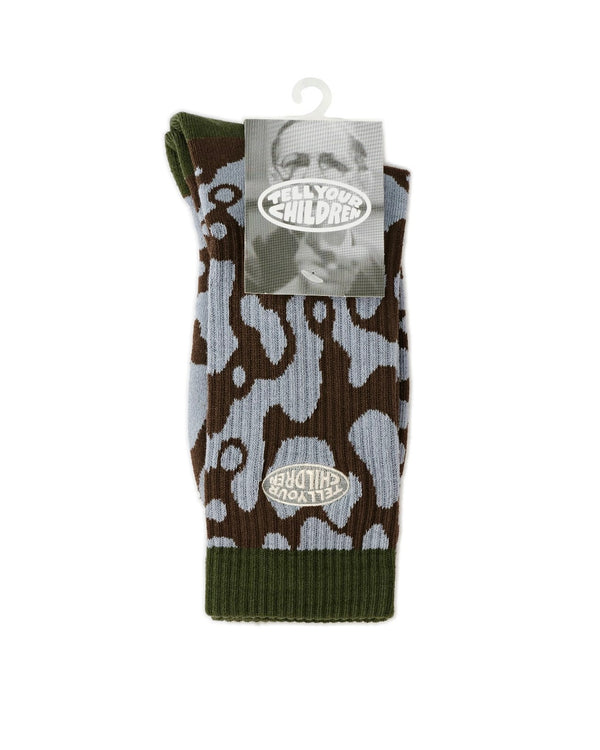 STINGRAY CAMO SOCKS - BLUE