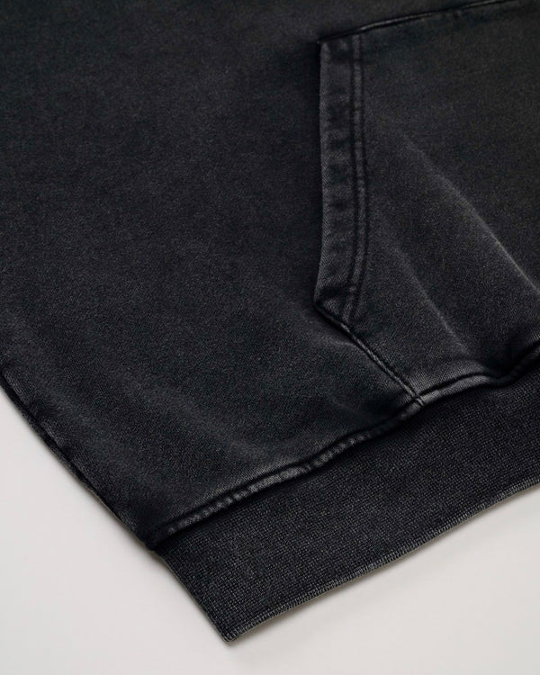 ALCHEMY HOODIE - WASHED BLACK