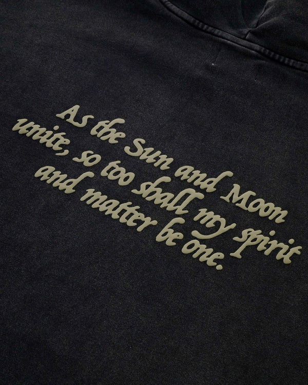 ALCHEMY HOODIE - WASHED BLACK
