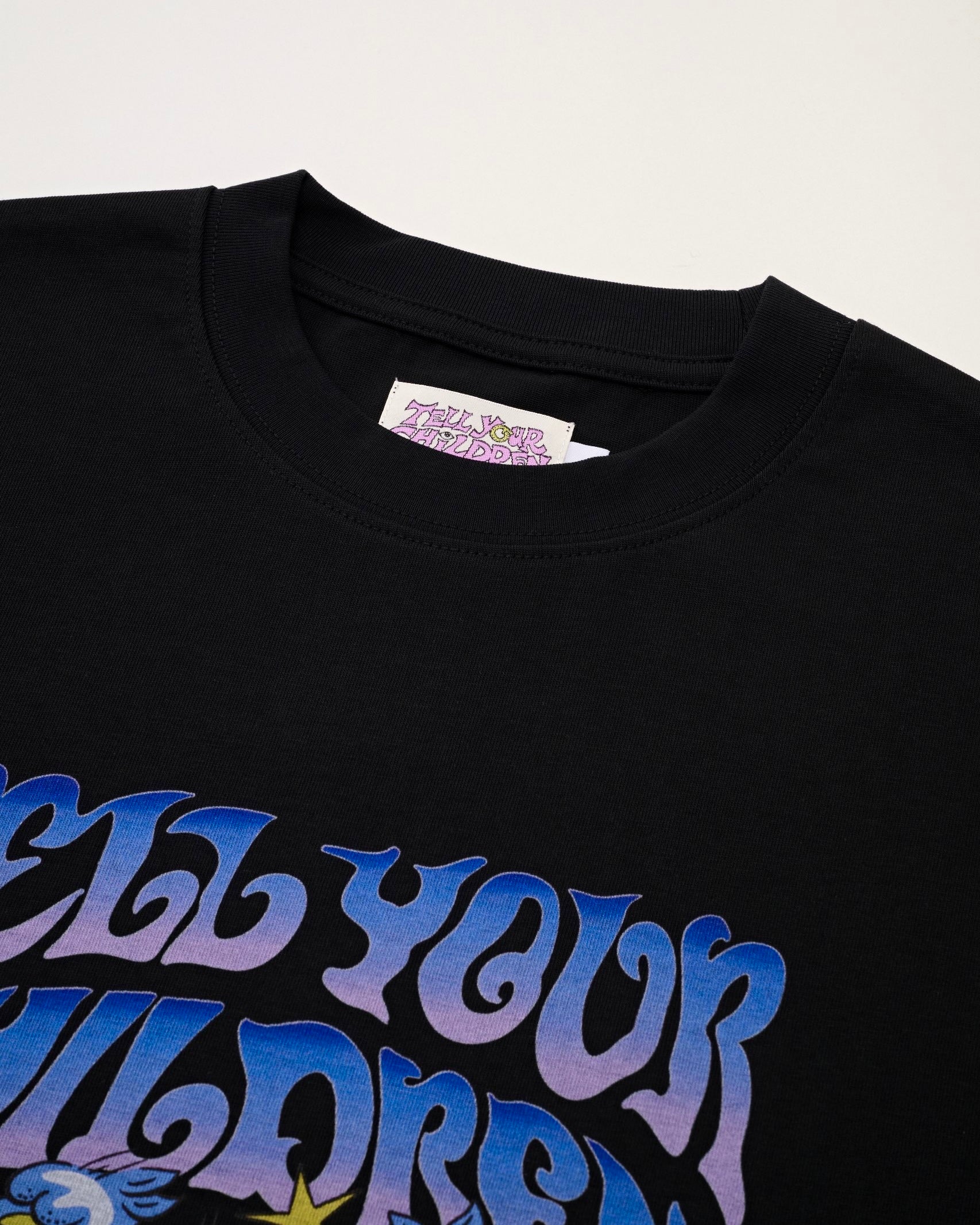 BIRD & BEAR TEE - BLACK