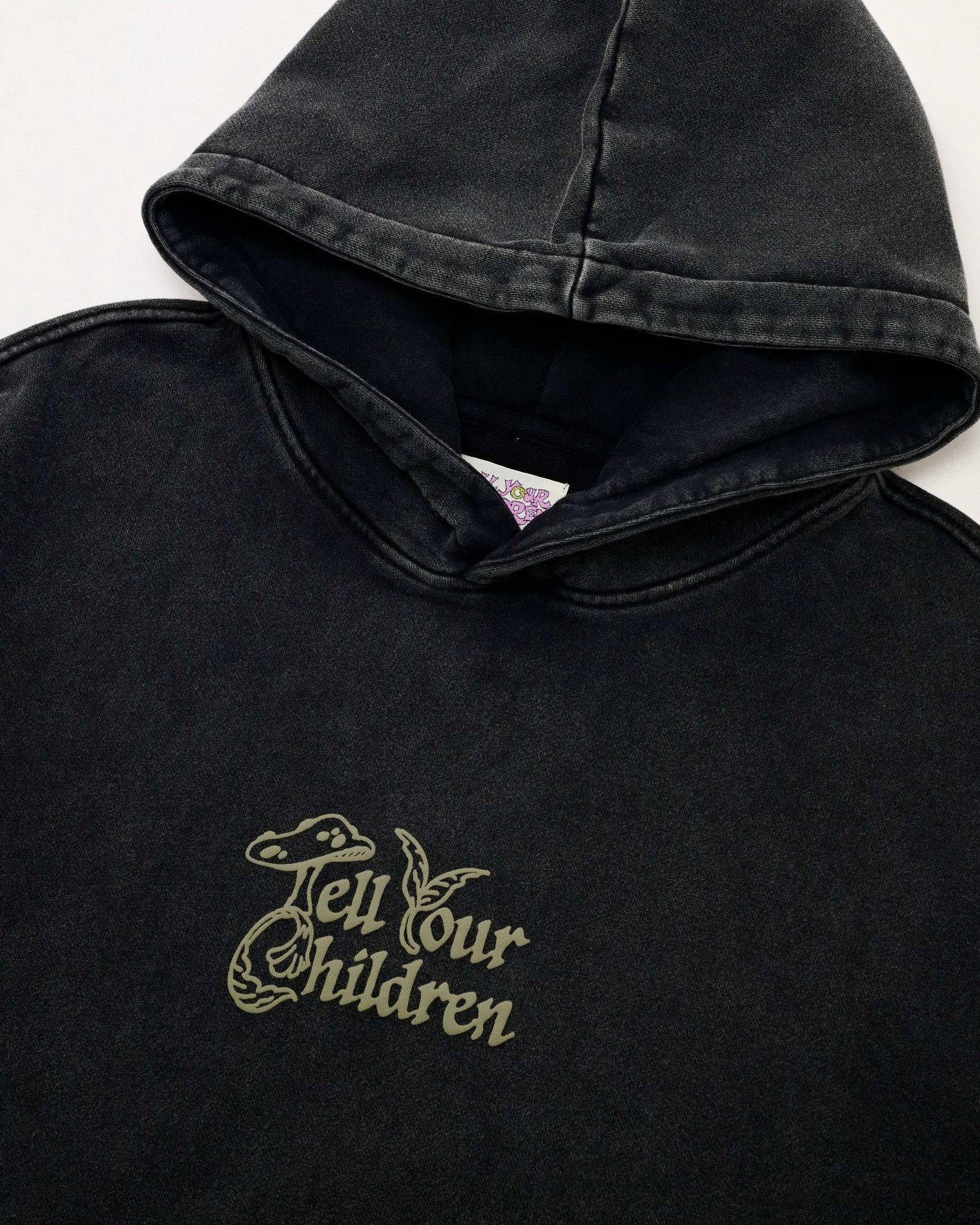 ALCHEMY HOODIE - WASHED BLACK