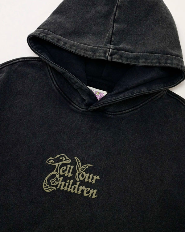ALCHEMY HOODIE - WASHED BLACK