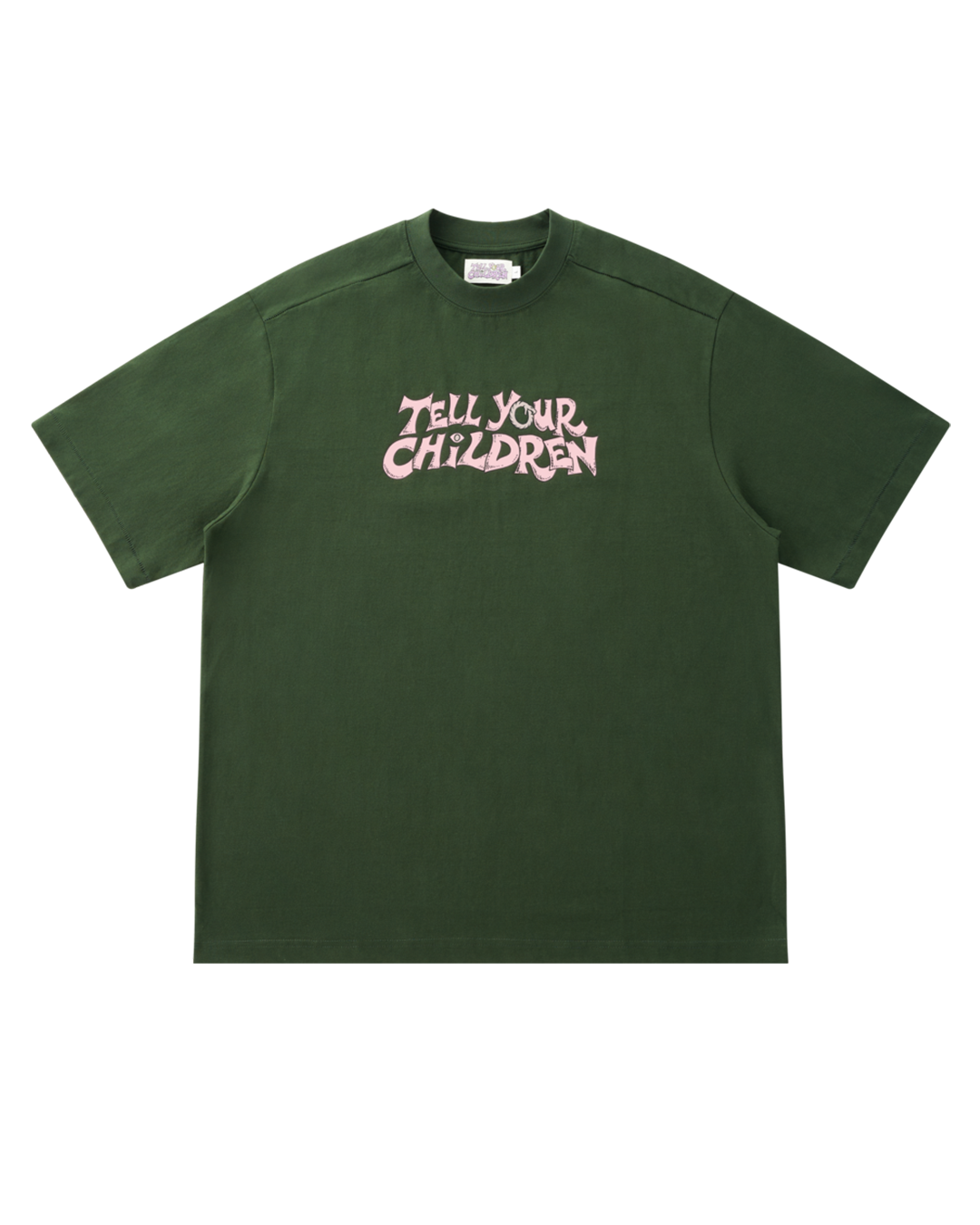 SNAKE EYES TEE - FOREST GREEN