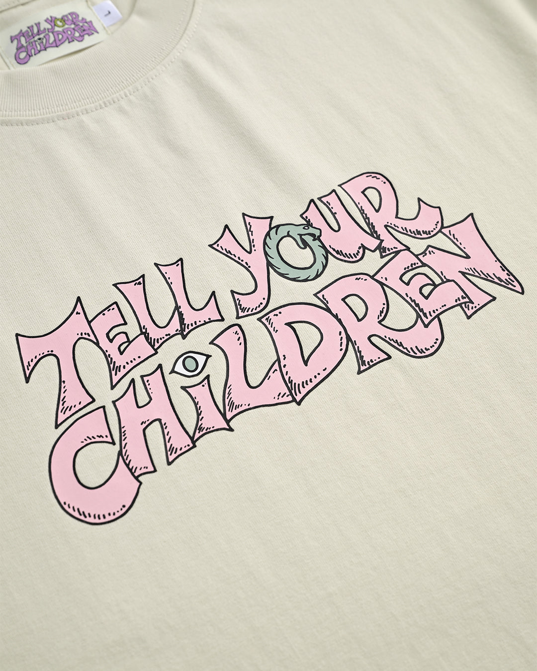 SNAKE EYES TEE - OFF WHITE