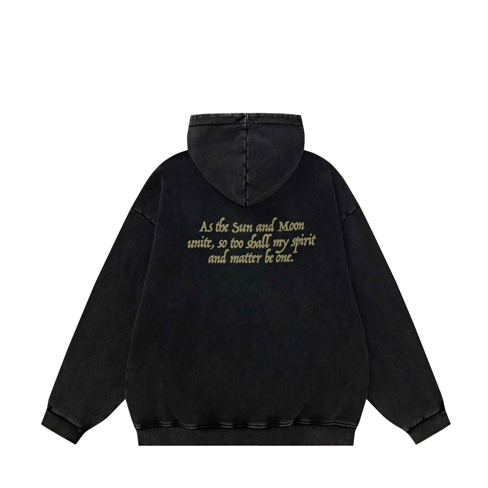 ALCHEMY HOODIE - WASHED BLACK