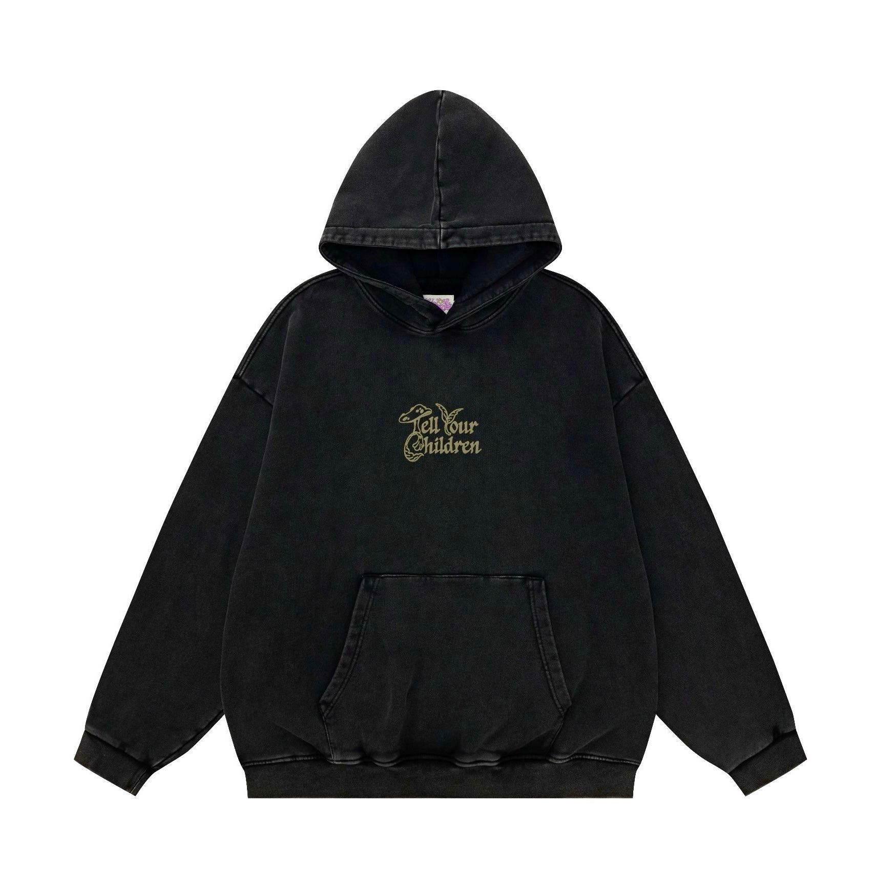 ALCHEMY HOODIE - WASHED BLACK