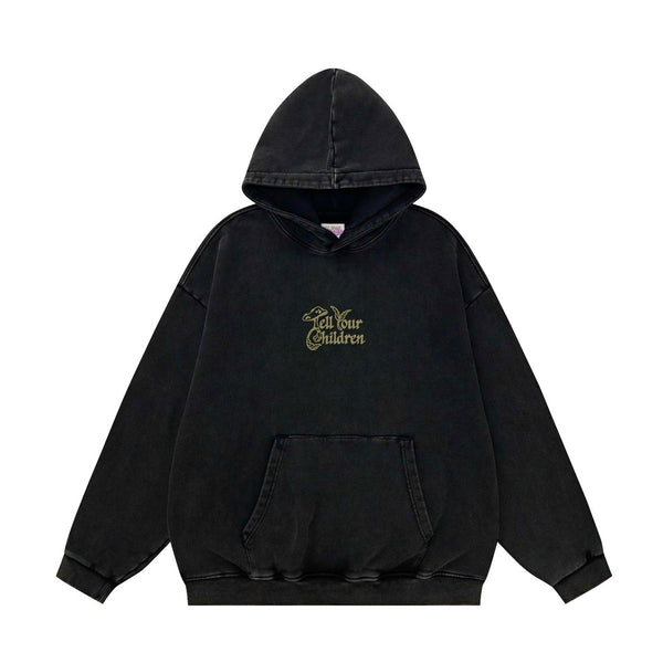 ALCHEMY HOODIE - WASHED BLACK