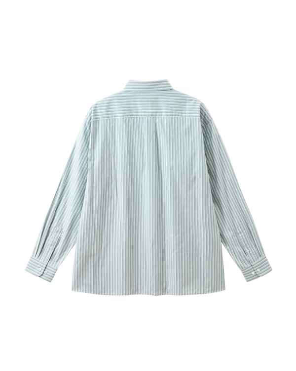 CASTLE GROUNDS STRIPED SHIRT - GREEN
