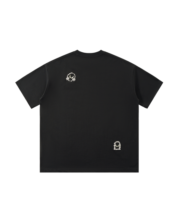HIDDEN EYES TEE - BLACK