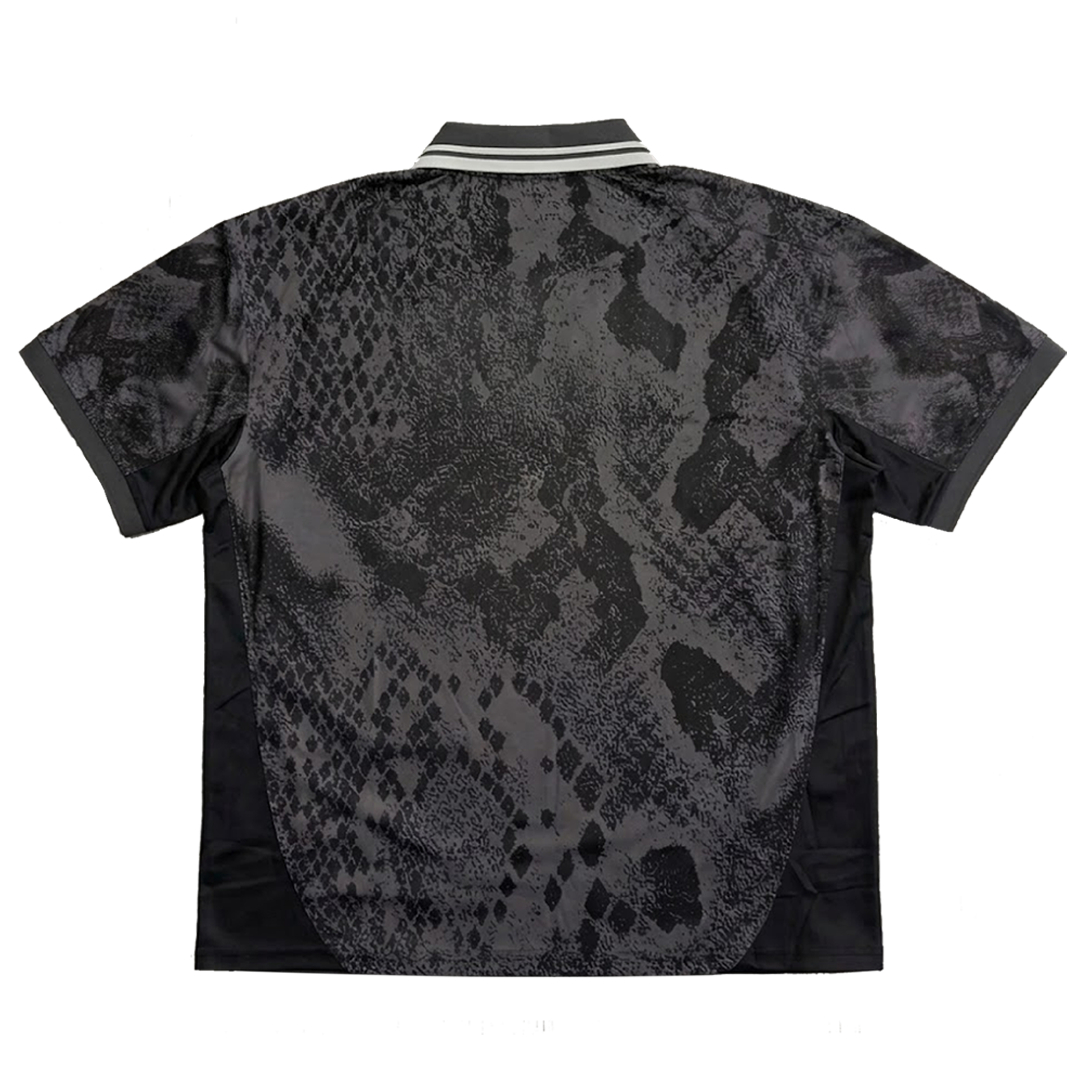 SNAKESKIN CAMO JERSEY - BLACK