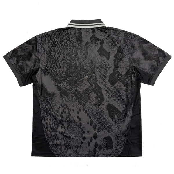 SNAKESKIN CAMO JERSEY - BLACK