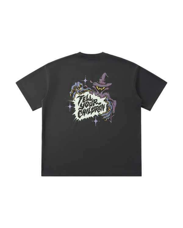 CRYSTAL BALL TEE - NAVY BLUE