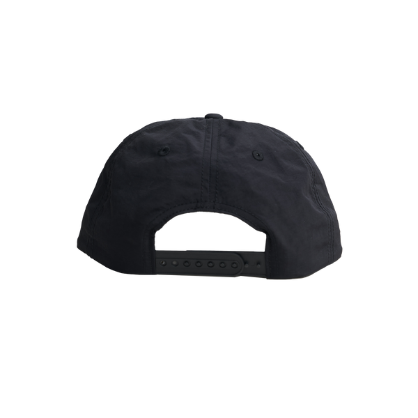 TYC EMBROIDERED LOGO PATCH CAP - BLACK