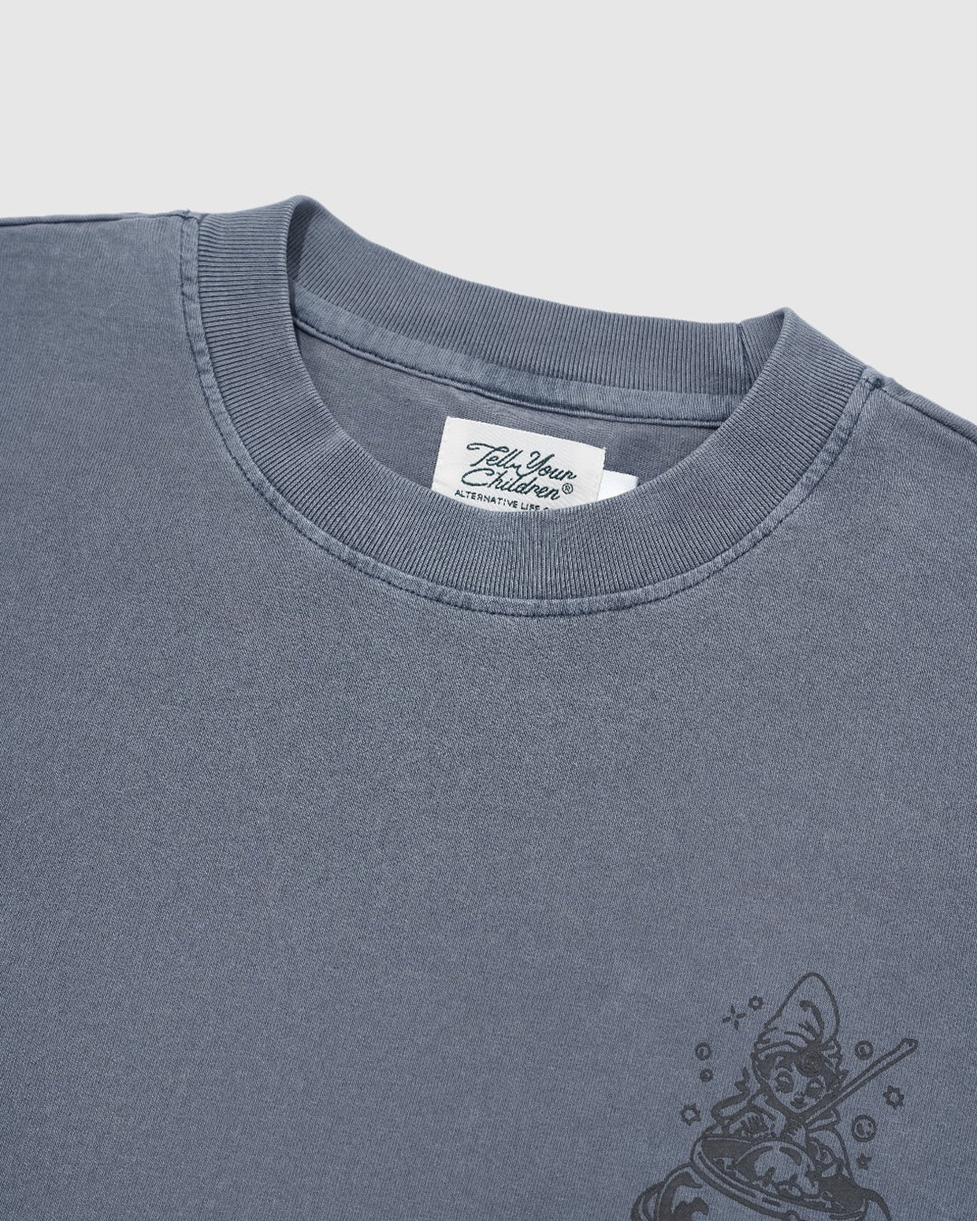 FOREST ELF TEE - FADED BLUE