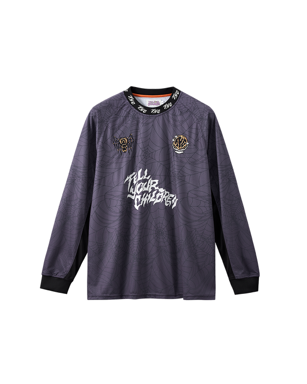 COBWEB JERSEY - DEEP PURPLE