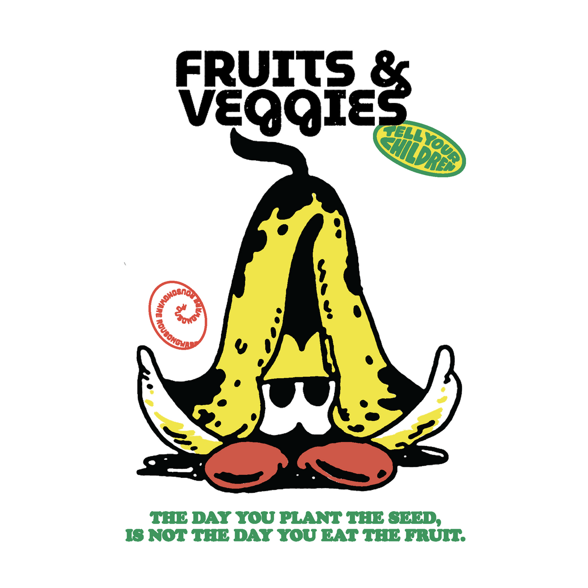 FRUITS N VEGGIES POSTCARDS
