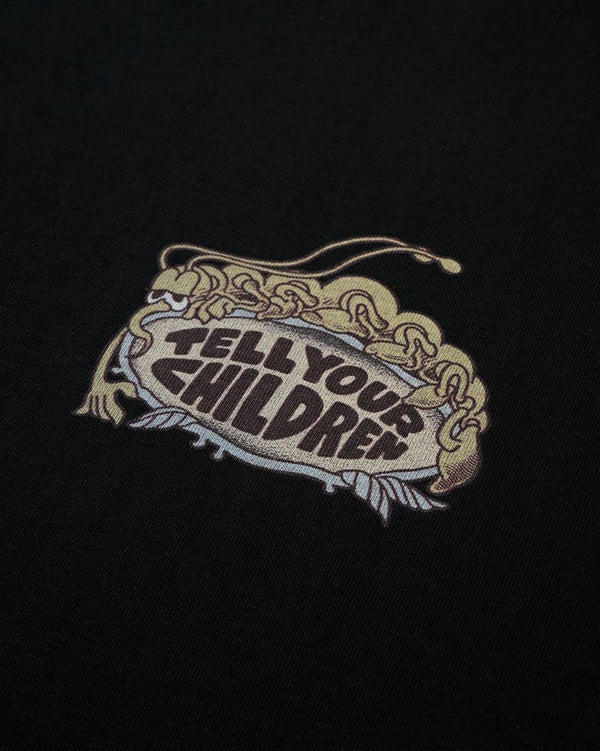 GARDEN TEE - BLACK