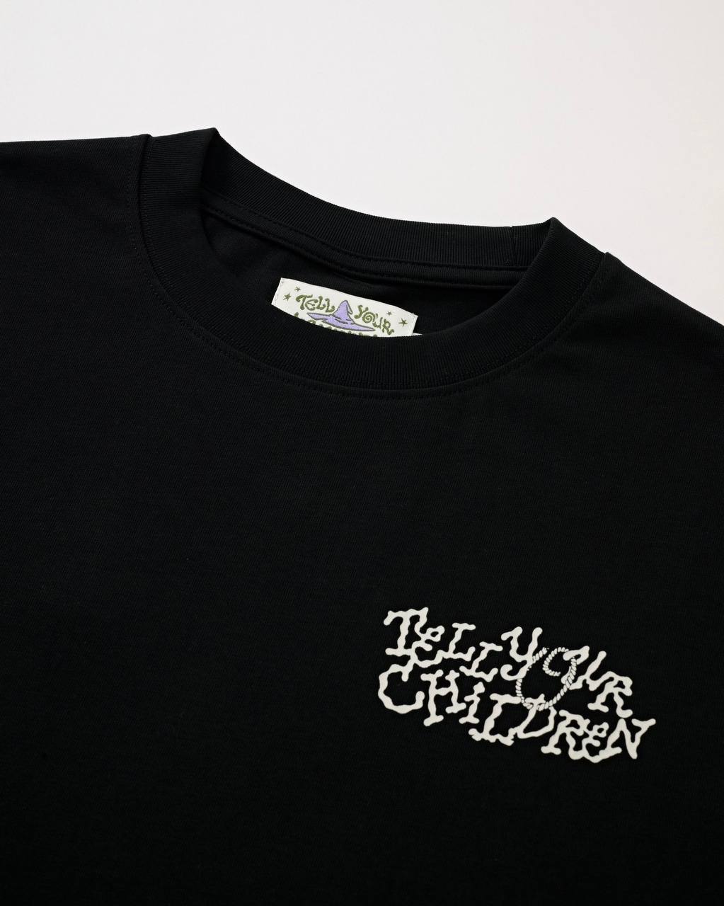 MASHED CREATURES TEE - BLACK