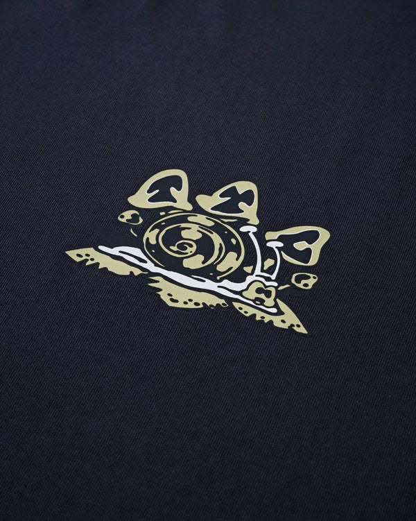 SNAIL TEE - NAVY
