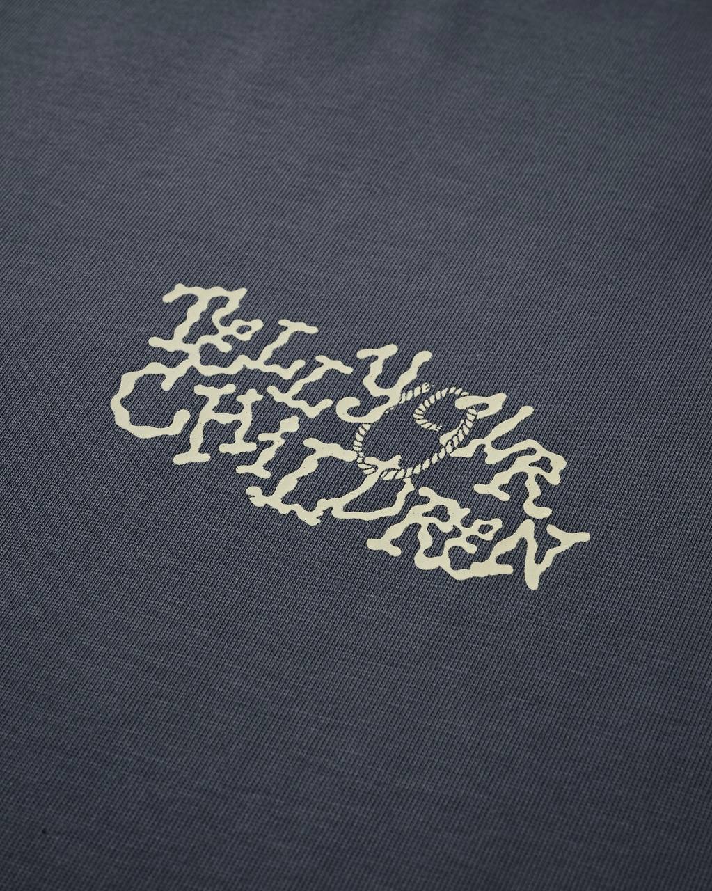MASHED CREATURES TEE - GREEN BLUE