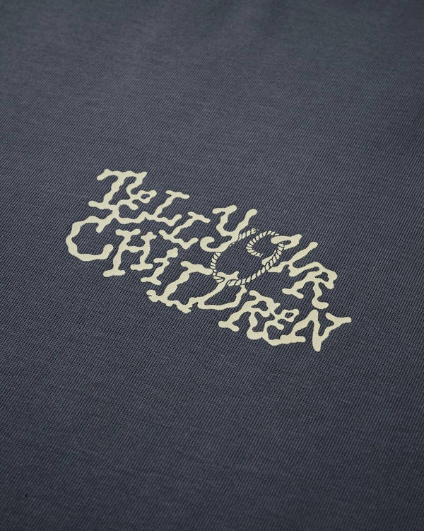 MASHED CREATURES TEE - GREEN BLUE