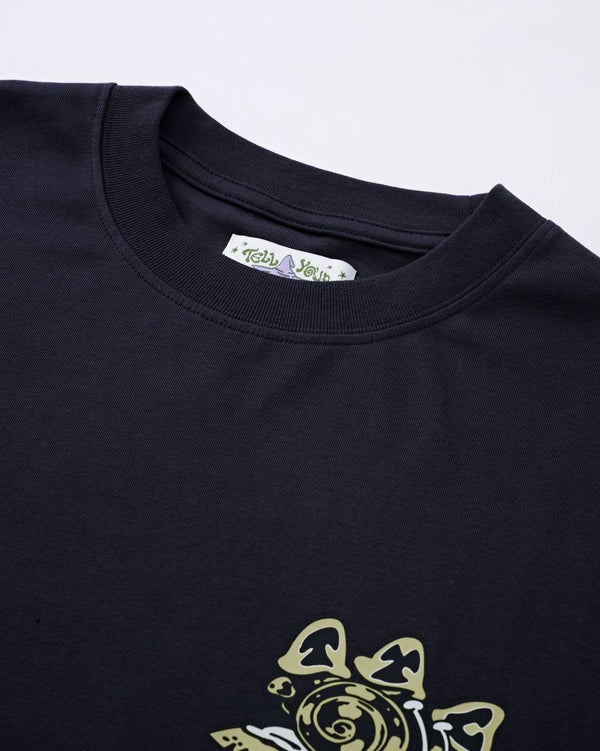 SNAIL TEE - NAVY